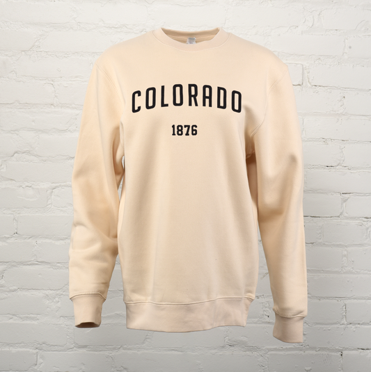 Colorado 1876 Unisex Premium Crewneck