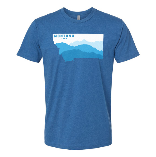 Montana Mountain Progression Unisex T-Shirt