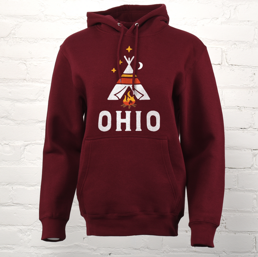 Ohio Camp Tent Unisex Hoodie