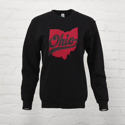 Ohio Script Unisex Crewneck