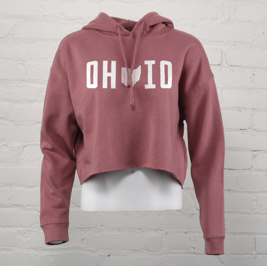 Ohio Columbus Women's Cropped Hoodie