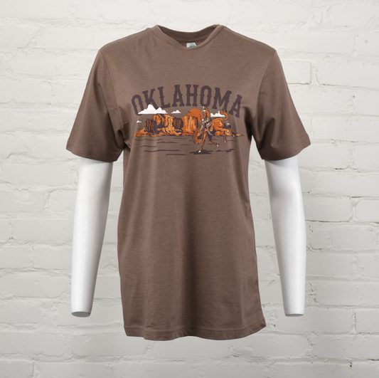 Oklahoma Cowboy Unisex Deluxe Tee