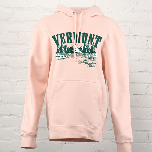 Vermont Green Mountains Unisex Premium Hoodie