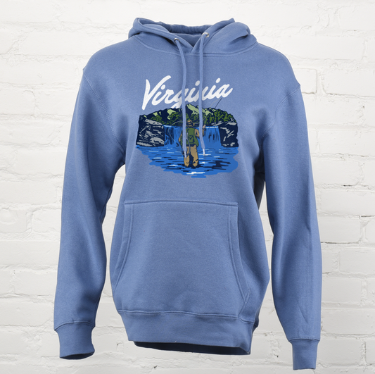 Virginia Fly Fishing Unisex Hoodie