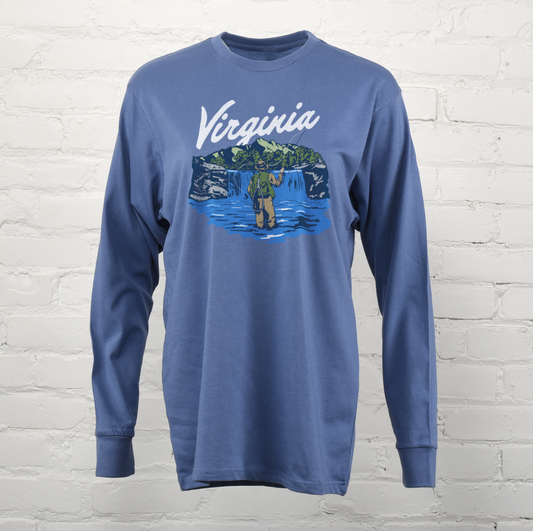 Virginia Fly Fishing Unisex Long Sleeve Tee