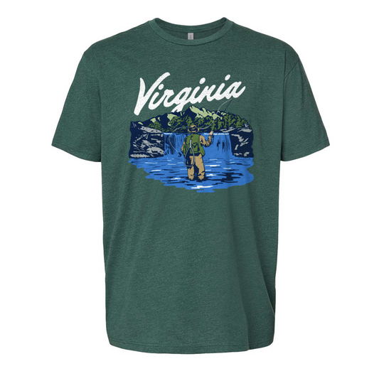Virginia Fly Fishing Unisex T-Shirt