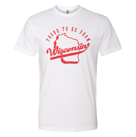 Wisconsin Proud to be Unisex T-Shirt