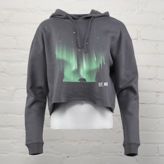 Northern Lights Cropped Hoodie