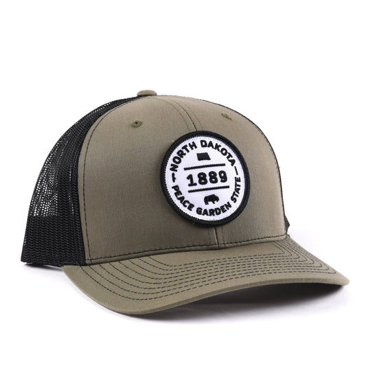 North Dakota Peace Garden State Snapback