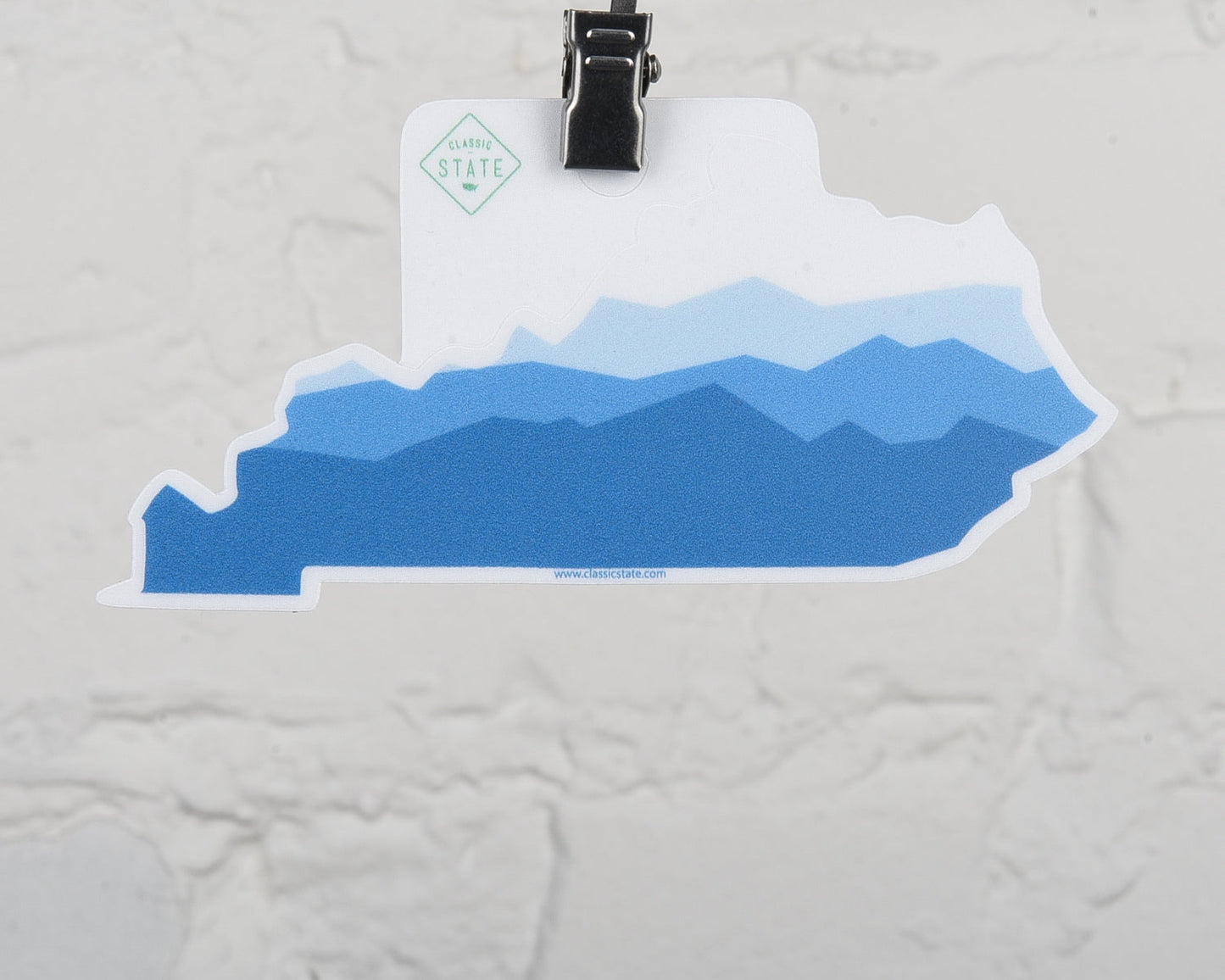 Kentucky Mtn State Shape Sticker