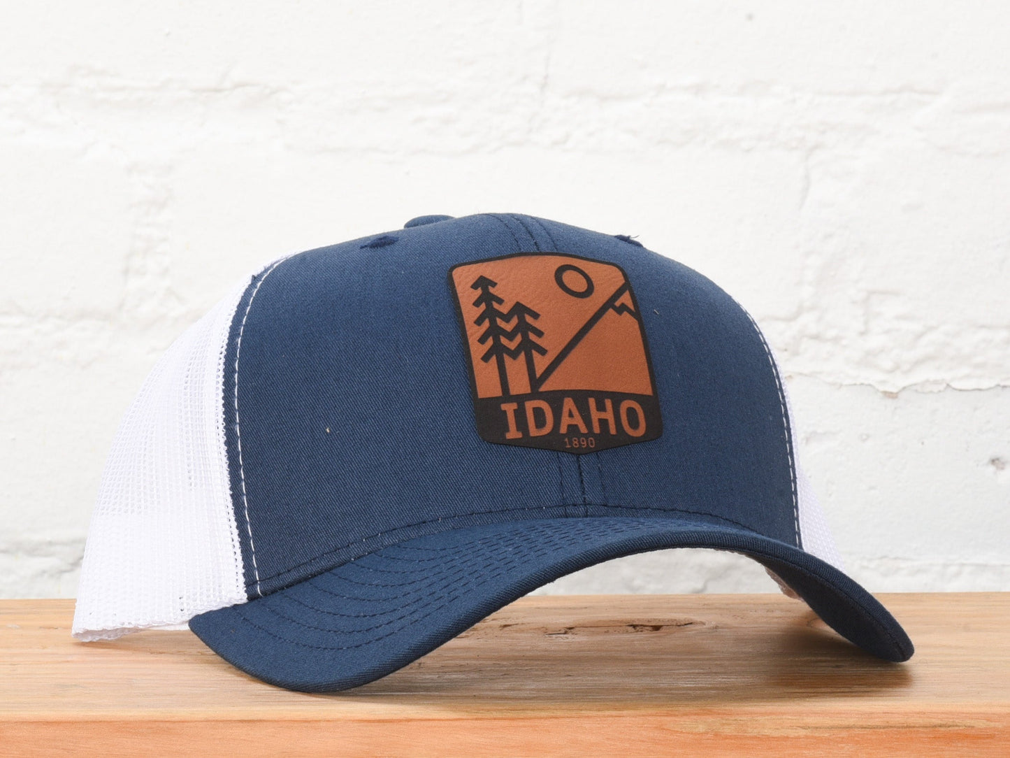 Idaho Mts & Trees Badge Snapback