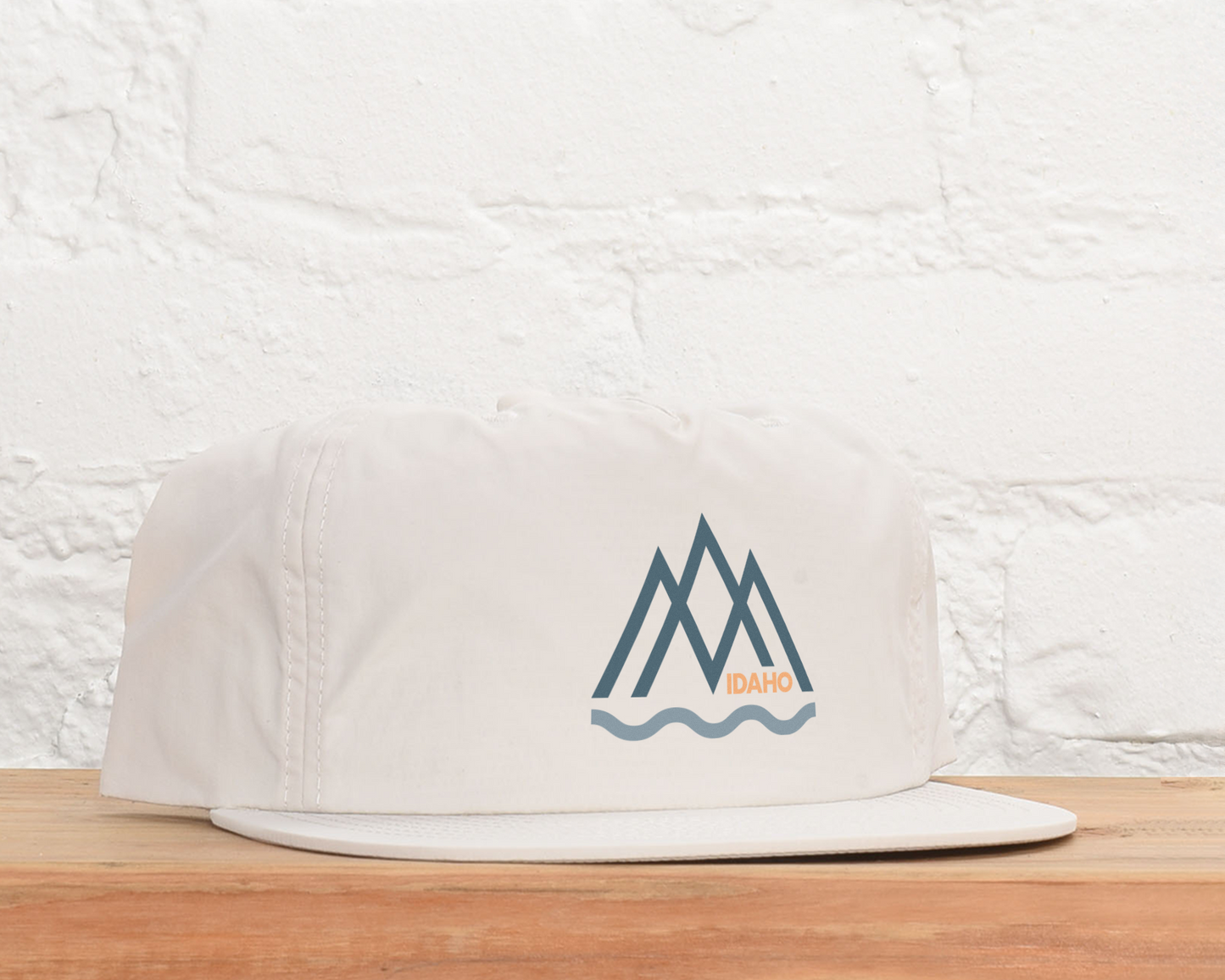 Idaho Mts & Rivers Printed Surf Cap