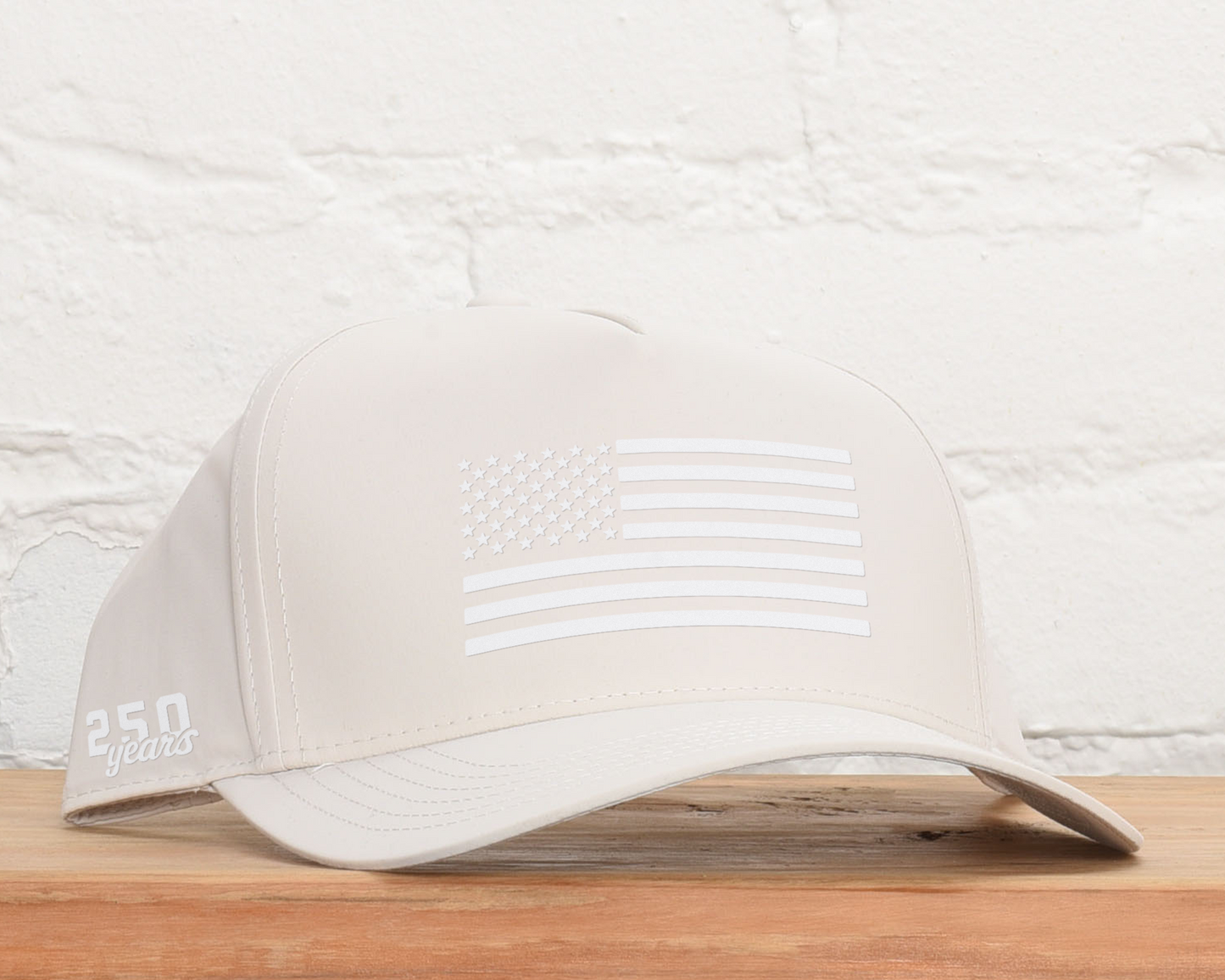 3D American Flag Sporty Nylon Snapback - 250 Anniversary
