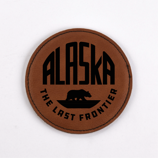 Alaska PU Leather Coasters