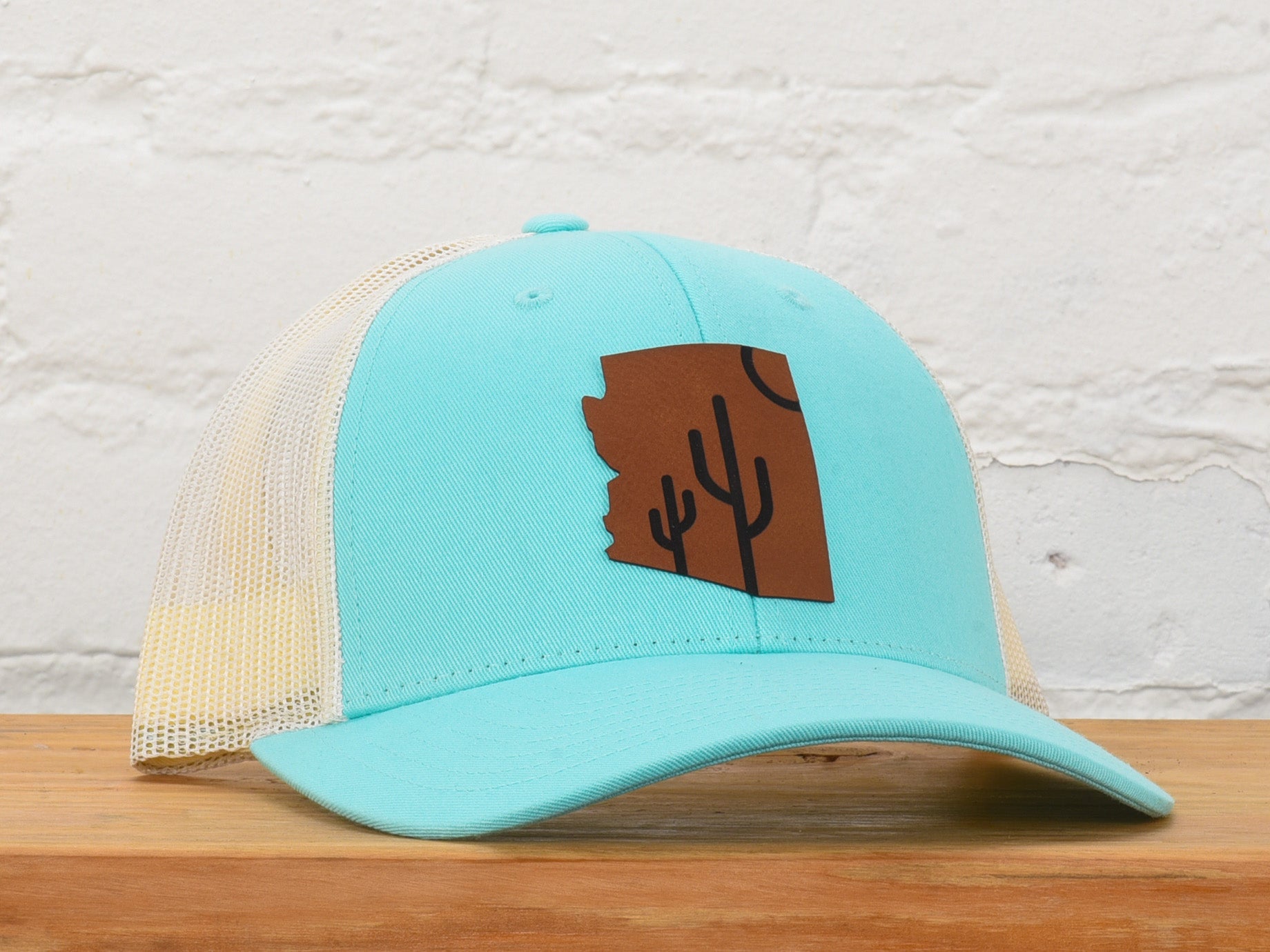 Arizona Cactus Snapback - Grey/White