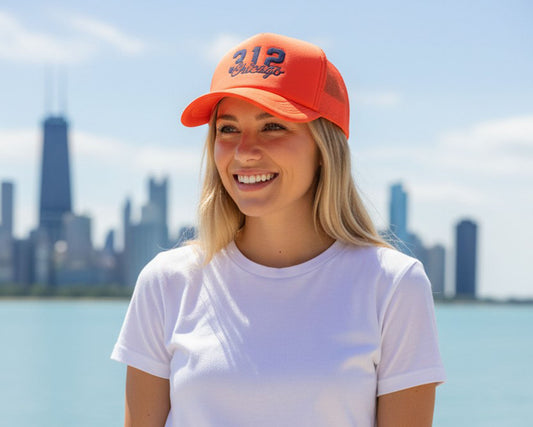 Illinois 312 Area Code Foam Trucker
