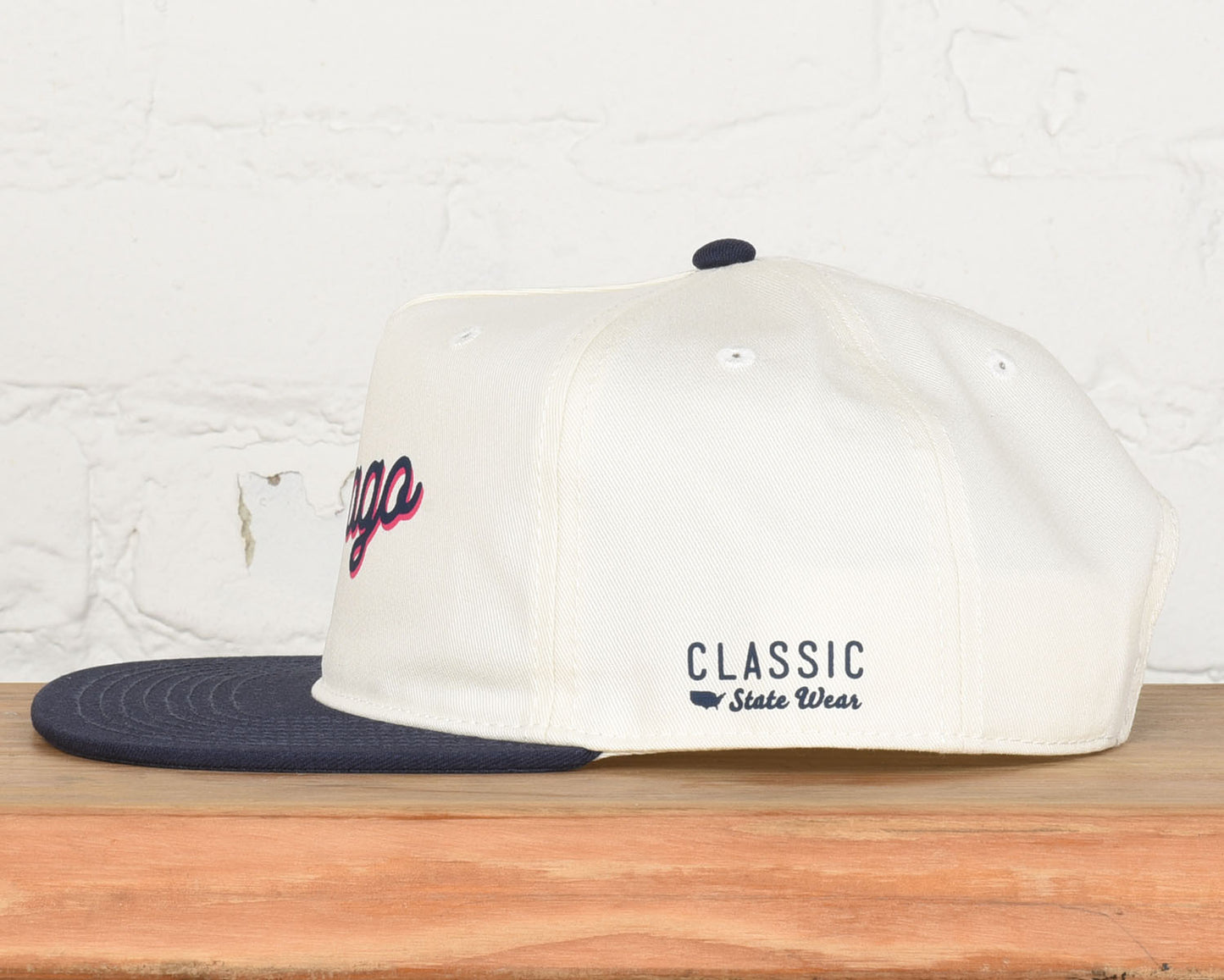 Illinois Chicago Script Two Tone Snapback