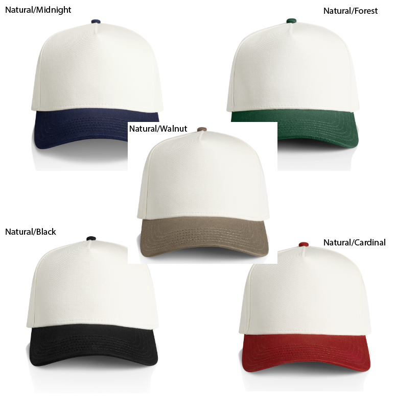 Camo Script Two-Tone Snapback (Custom)