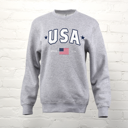 USA Patriot Unisex Crewneck Sweatshirt