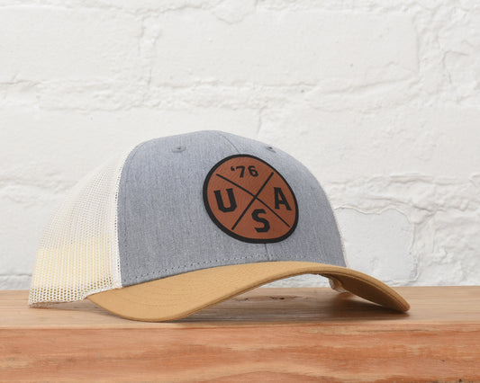 Liberty Leather Patch Snapback