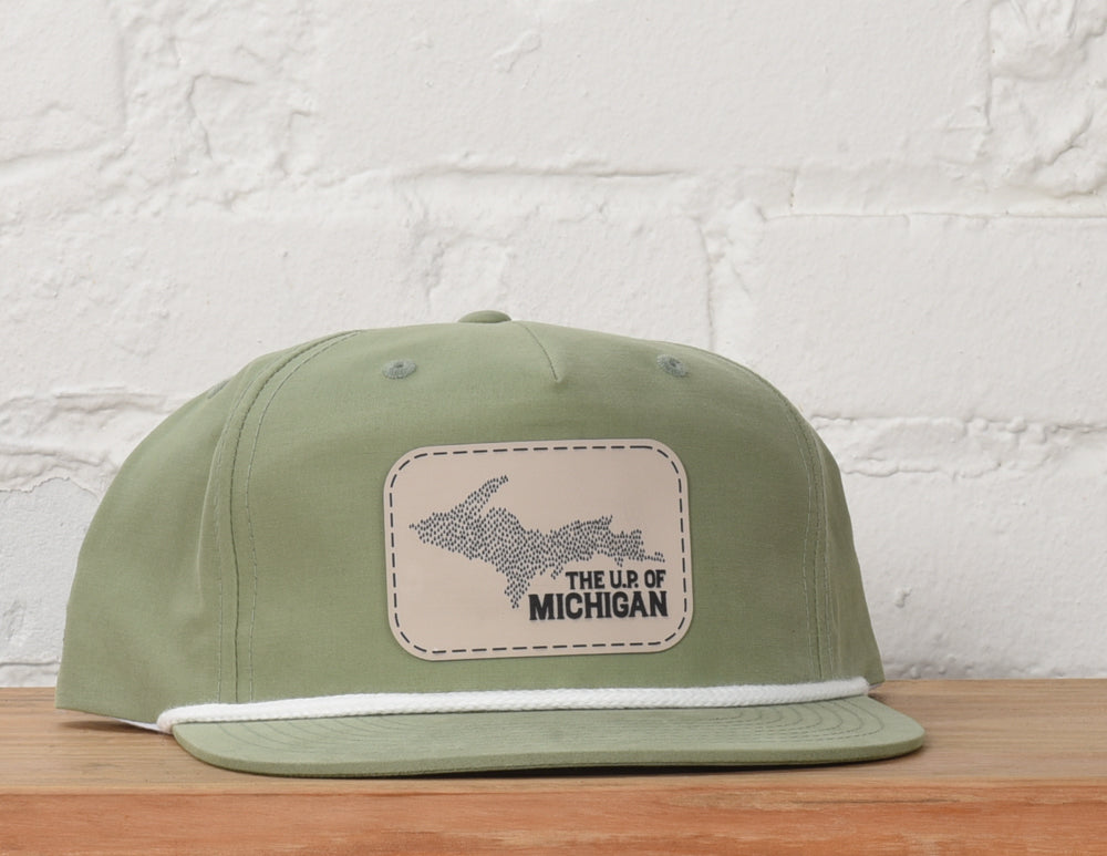 MI Upper Tree Map Rope Snapback