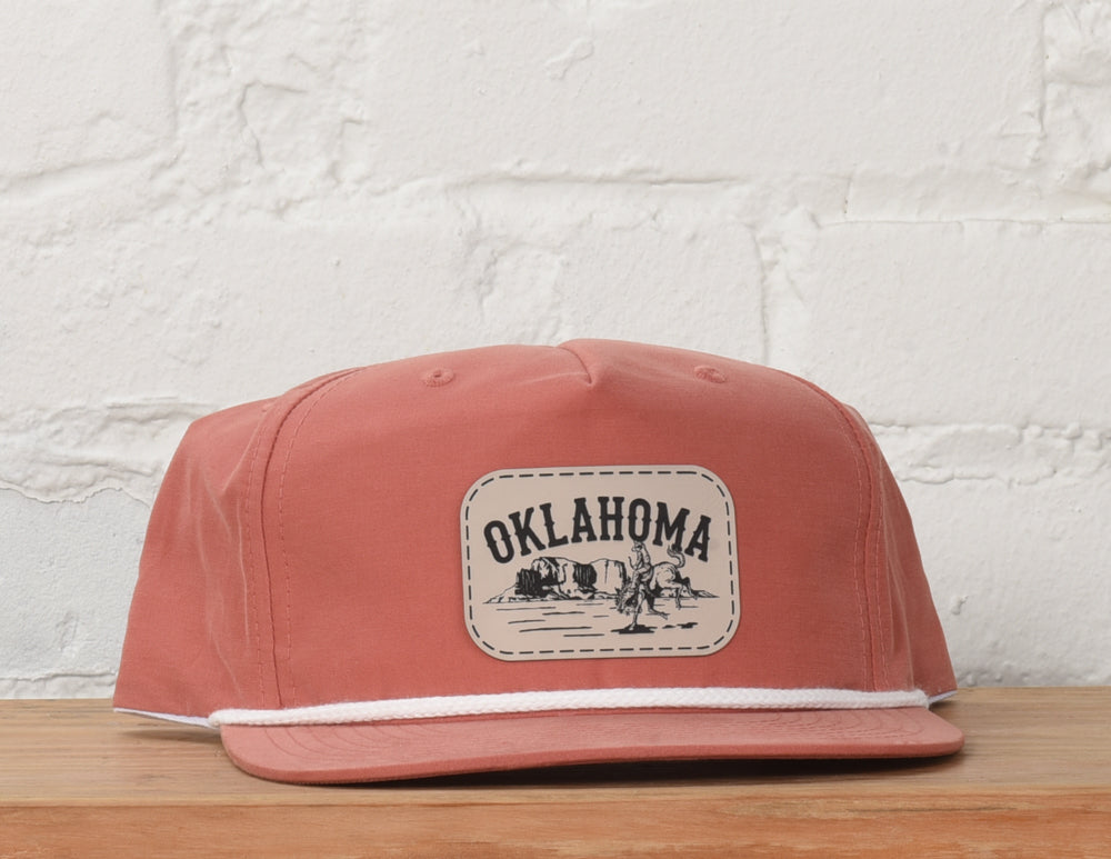 Oklahoma Cowboy Rope Snapback