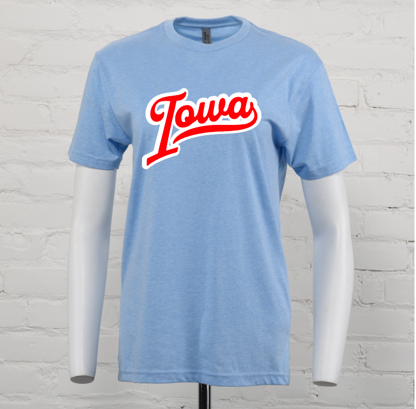 Iowa Summertime Script Unisex T-Shirt