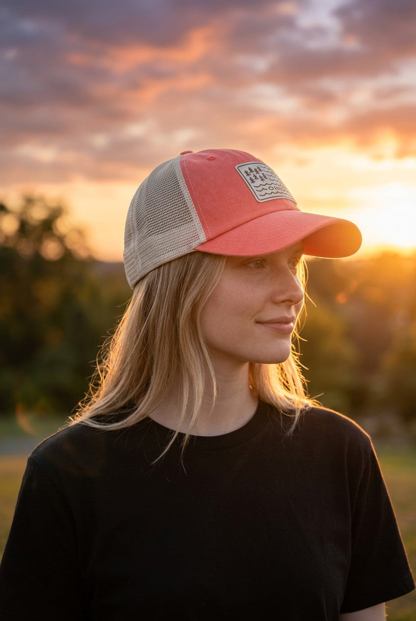 Ohio Water Waves Women's Unstructured Dad Hat