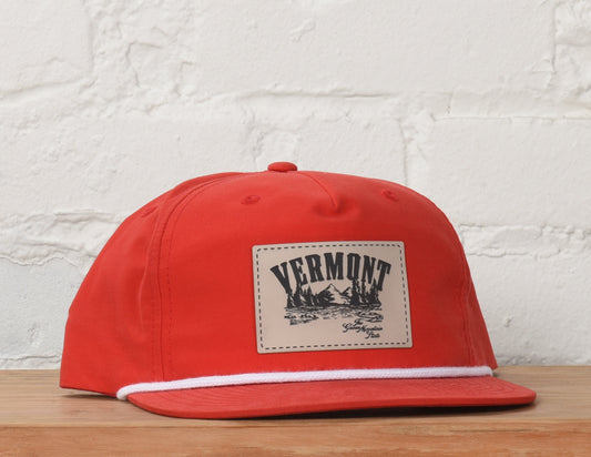Vermont Green Mts Rope Snapback