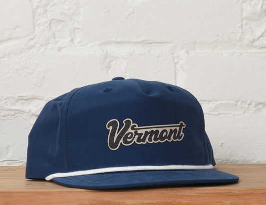 Vermont Script Rope Snapback