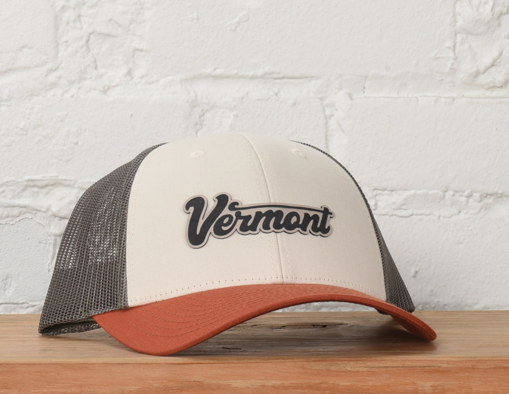 Vermont Script Snapback Hat