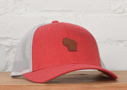 Wisconsin State Shape Snapback