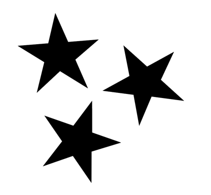Tennessee Stars Circle Decal