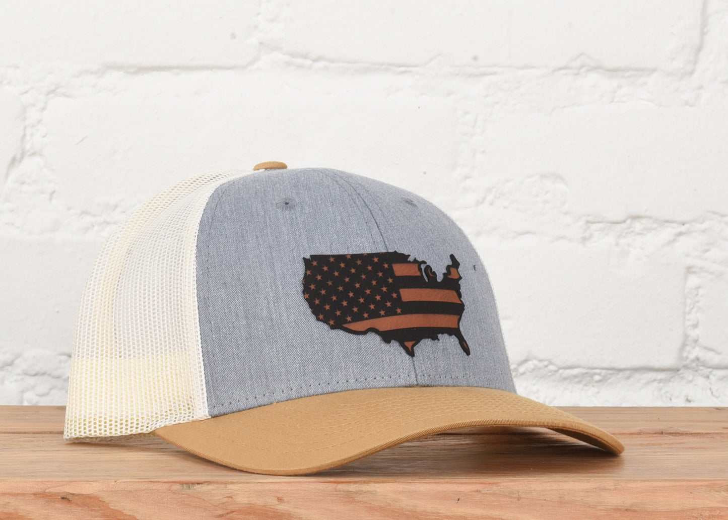 United States Shape Flag Snapback