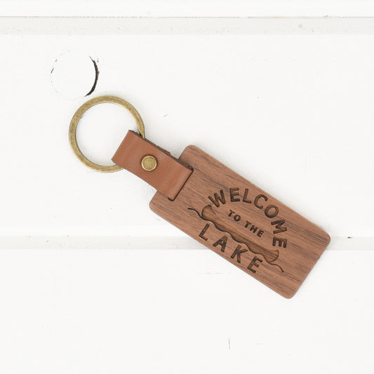 Lifestyle Designs - Wood/Leather Keychains