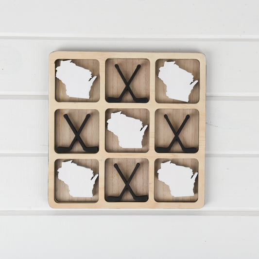 Wisconsin Tic Toe Board