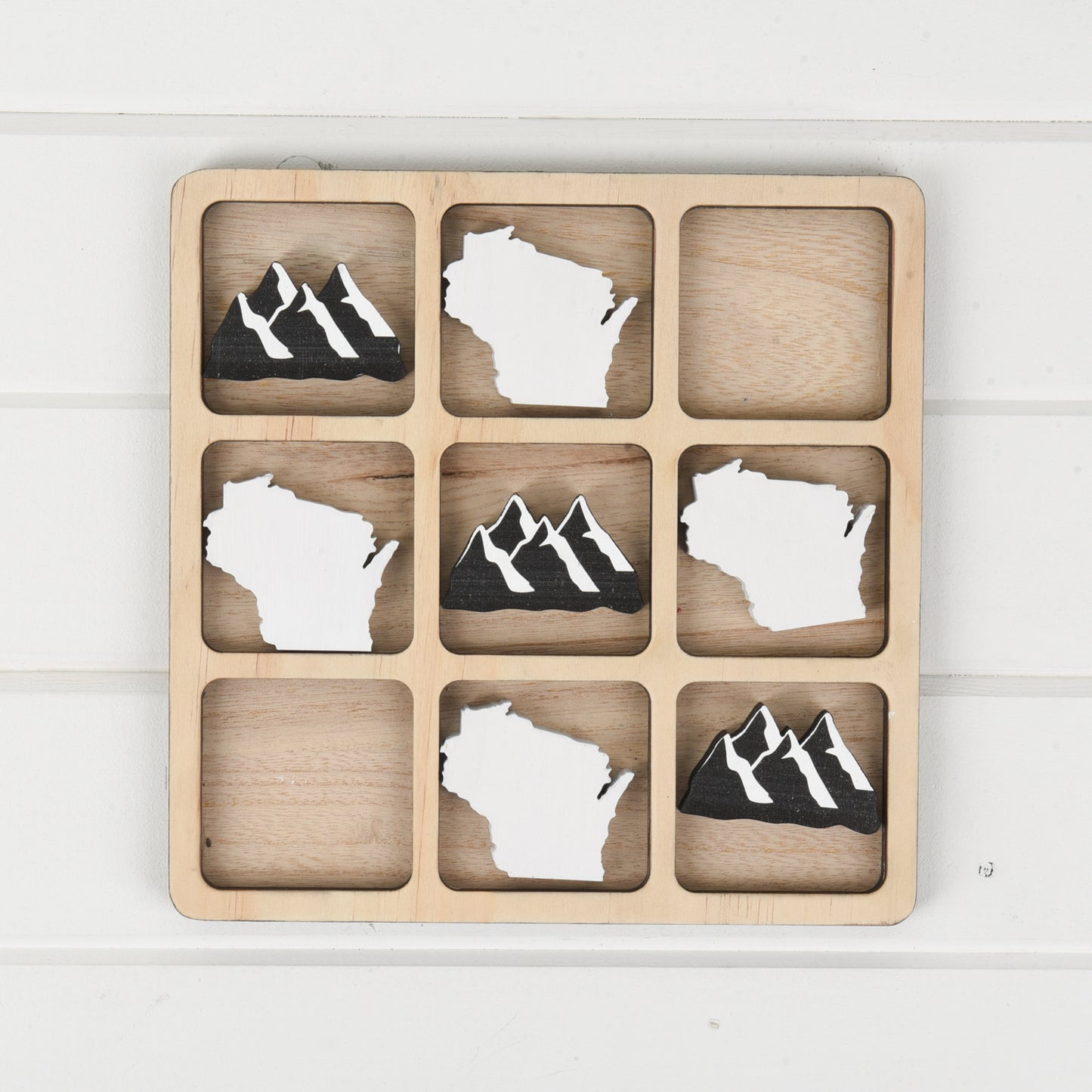 Wisconsin Tic Toe Board