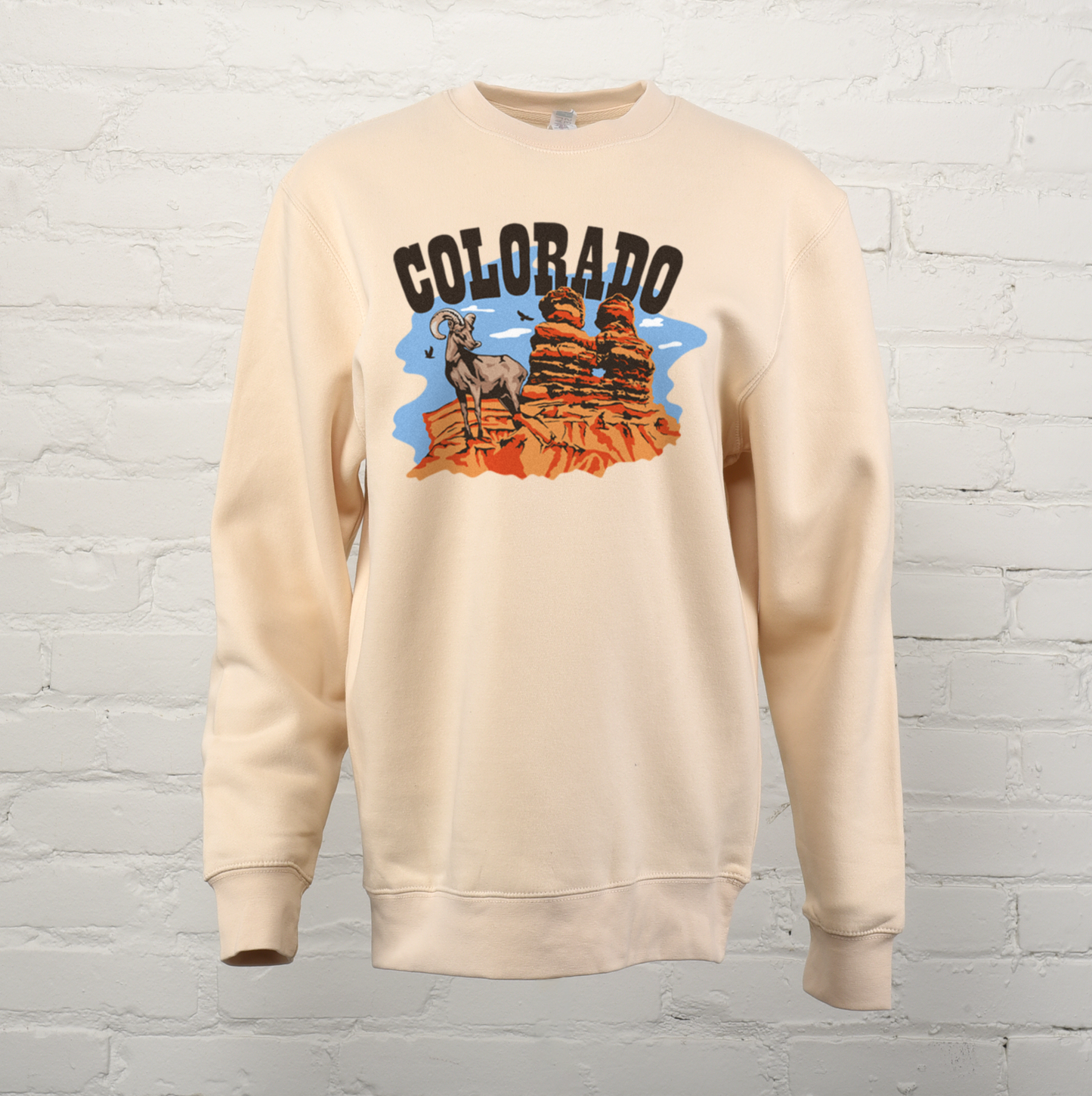 Colorado Big Horn Unisex Premium Crewneck