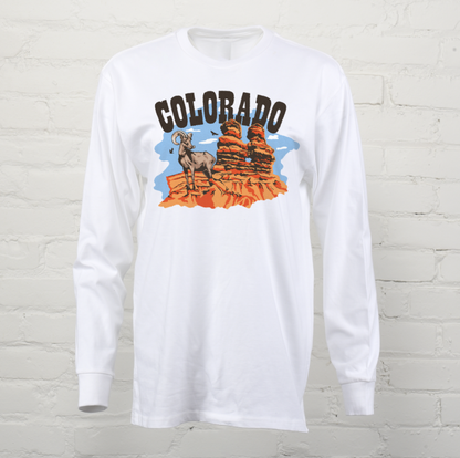 Colorado Big Horn Heavyweight Long Sleeve Tee