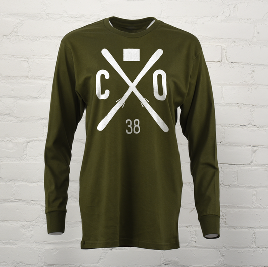 Colorado Ski's Heavyweight Long Sleeve Tee