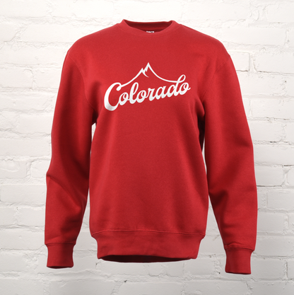 Colorado Mt Peaks Unisex Premium Crewneck