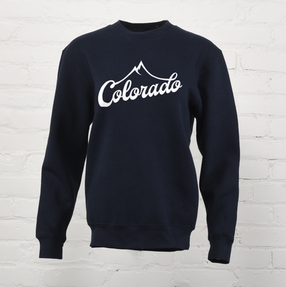 Colorado Mt Peaks Unisex Premium Crewneck