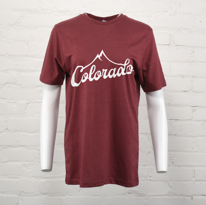 Colorado Mt Peaks Unisex Deluxe Tee