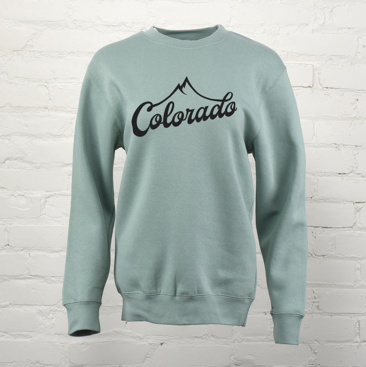 Colorado Mt Peaks Unisex Premium Crewneck