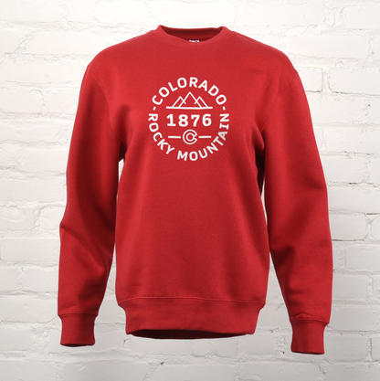 Colorado Rocky Mountain Unisex Premium Crewneck