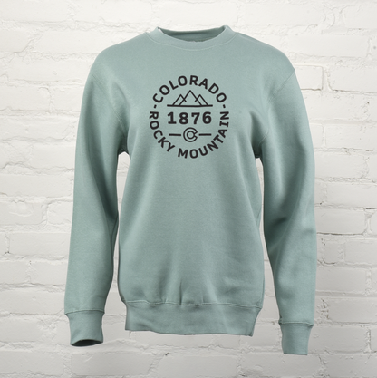 Colorado Rocky Mountain Unisex Premium Crewneck