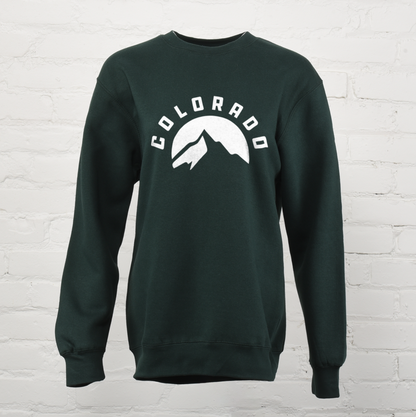 Colorado Mtn Arch Unisex Premium Crewneck