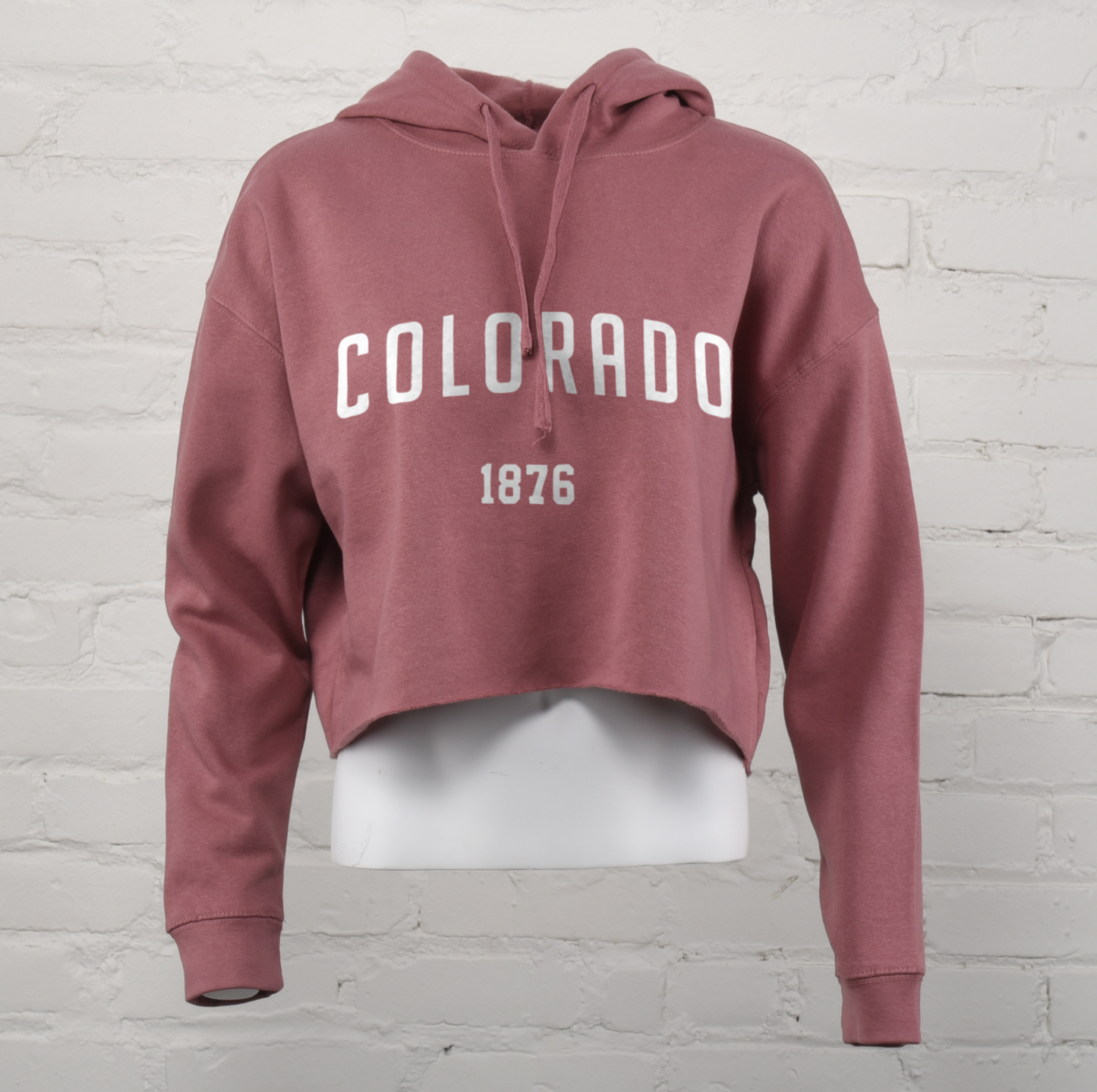 Colorado 1876 Crop Hoodie