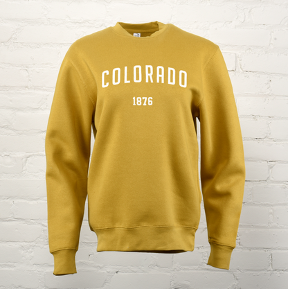 Colorado 1876 Unisex Premium Crewneck