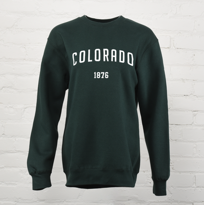 Colorado 1876 Unisex Premium Crewneck